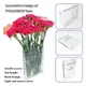 Clear Book Vase Acrylic Vase Clear Book Vase Plant Vase Flower Container Home Creative Bedroom