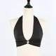 Bikini donna reggiseno Push Up moda gilet Crop Tube Top canotta Lingerie Sexy scollo a V intimo