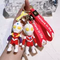 Ultraman Cute Doll Pendant Anime Figure First Generation Ultraman Tiga Orb Fashion Keychain Bag