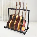 Guitar Stand Multi Guitar Display Stand with Rubber Pad 3 Head/5 Head/9 Head Guitar Display Stand