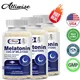 Alliwise Melatonin Capsules - Relieve Insomnia Thin Belly Weight Loss Supplement Melatonin Healthy