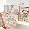 Roise Kawaii A5 Binder Collect Book Jounral Hard Cover INS Bandage photocard Stickers Organzier Bear