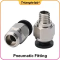 trianglelab Pneumatic Fitting G1/8" / M6 for 3D printer 4MM bowden PTFE tube PC4 Compatible most 3D