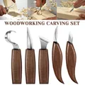 5/1pcs Chisel Carving Knife Woodcut DIY Hand Wood Carving Tools Woodcarving Cutter Knives Peeling