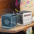 Altoparlante wireless radio FM digitale TD-V26 portatile Mini ricevitore radio FM Display LCD Altoparlante stereo Supporto scheda SD/TF