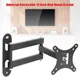 Wall Mount Telescopic Bracket Load Bearing 30KG for Monitor TV 17 to 32 inches Angle Adjustable