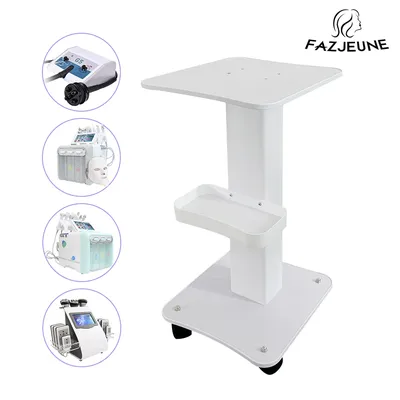 Multifunction Trolley Cart for Beauty Device ABS Aluminum Stand Beauty Salon Rolling Trolley Professional Beauty Equipment