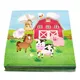 Farm Animals Paper Napkins Farm Dessert Napkins Disposable Paper Napkin Baby Shower Party Decor