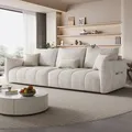 Nordic 3 Seater Sofa Puffs Inflavel Living Room Design European Sectional Sofa Modular Creative