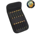 Tactical 12 Round Rifle Shotgun Shell Ammunition Pistol Bullet Reload Holder Molle Mag Pouch Ammo