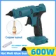 600W Cordless Electric Hot Melt Glue Gun 11mm Glue Stick Hot Melt Welding Hot Air Gun for Home