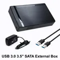 USB 3.0 3.5" HDD SATA Case Box 6Gbps External Hard Drive For 3.5 inch HDD Enclosure with 12V Power