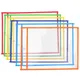 6 Pcs File Folders Document Paper Sleeve Office Supply Holder Protector Clear Child Storage Plastic