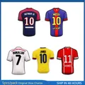 5 Pack Original Soccer Jersey PVC Shoe Charms Designer sandalo decorazioni superiori accessori