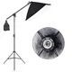Softbox with Tripod Crossbar Boom Arm Led Yellow Lighting Kits 50x70CM Continuous Light System Soft