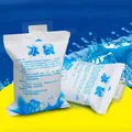 50pcs Reusable Gel Ice Pack Insulated Dry Cold Ice Pack Gel Cooling Bag Food Fresh Food Ice Pack