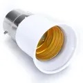 B22 to E27 Light Lamp Bulb Socket Base Converter Edison Screw to Bayonet Cap Base Lamp Holder
