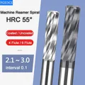 Carbide Machine Reamer Spiral 2.1 2.3 2.4 2.5 2.6 2.7 2.9 Metal Cutter 4 Flutes CNC Chucking Reamer