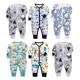 0-24Months Newborn Baby Jumpsuit Summer Clothing Short Sleeved Infant Onesie Cotton Soft Baby Girl