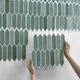 1/10pcs 3D Peel and Stick Wall Tiles Kitchen Splash Back Tile Sticker 3D Wall Sticker Self-adhesive