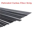 500mm length Pultruded Carbon Fiber Strip CRP Strip carbon fiber bars Pultruded Carbon Fiber