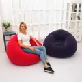 Large Lazy Inflatable Sofa Chairs PVC Lounger Seat Bean Bag Sofas Pouf Puff Couch Tatami Living Room