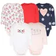 5PCS/Lot Newborn 100% Cotton Cartoon Baby Boys Clothes Bodysuits Girls Clothing Baby Girls Clothes