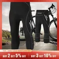 Pantaloni corti da ciclismo da uomo pantaloni sportivi da indossare attivi per bici imbottiti in Gel