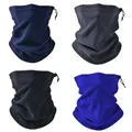 1/4 Pieces Winter Neck Warmers Fleece Gaiter Windproof Face Cover Face Mask Balaclavas for Women Men