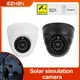 1PC Fake Camera LED Light Simulation Camera Dome Camera Realistic Dummy Fake Security Monitor Camera