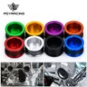 Camshaft Cam Shaft Seal Cover Cap Plug Triple O-Ring Aluminum Front Replacement For Honda Acura B D