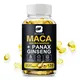 BEWORTHS Plant Maca Root Extract Capsules for Helps Energy For women & Man Healthy Food