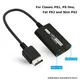 BitFunx RGBS YPbPr Upscaler 1080P HDMI Converter Adapter HDMI Cable For Classic PS1 PS One Fat PS2