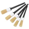 5 Pcs Car Detailing Brushes Different Sized No Scratching Car Detailing Brush Set Car Detailing