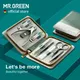 MR.GREEN Manicure Set Pedicure Sets Nail Clipper Stainless Steel Professional Nail Cutter Tools with