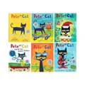 Pete The Cat Picture Book Children's Baby Famous Stories English Story Book Set for Bedtime Reading