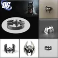 DC Comics Batman Color Rings Trendy Vintage Elegant Irregular Adjustable Rings for Men Women Punk