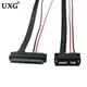 Cavo 13 pin SATA 7 + 6pin maschio a 22 pin SATA 15 + 7pin femmina adattatore cavo-SATAIII cavo cavo SATA Slimline da 6 pollici 30cm