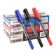 1/3pcs/set Twin Tip Permanent Markers Fine Point ( Black Blue Red ) Ink 0.5mm-1mm Paper CD