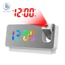 LED Digital Projection Alarm Clock Electronic Alarm Clock With Time Projection Ceiling Projector
