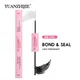 New Packaging YUANZHIJIE DIY Cluster Eyelash Glue Long Lasting Bond Seal Mascara Long Lasting Fast