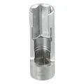 1pc 17mm /19mm Diesel Fuel Injector Pipe Socket Wrench Hexagonal Opening Removal Sleeve Oxygen