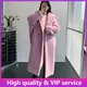 Top Quality Max Teddy Coat for Women 62%Alpaca 26%Wool 12%Silk 2024 New Winter Teddy Coat Long Fur