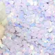 15/30/60g Iridescent Sparkle Seashell PVC Confetti Mermaid Theme Party Decor Glitter Shell Foil