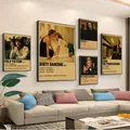 Hot Movie Vintage Posters Call Me By Your Name /Pulp Fiction Kraft Paper Sticker DIY Room Bar Cafe