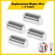 4/1Pcs Razor Heads Shaver Set Women Hair Remover Razor Blades Set Ladies Shaver Replacement Head