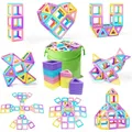 Mini Size Magnetic Construction Set for Children Macaron Color DIY Magnetic Building Blocks for Kids