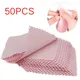 50 PCS Silver Polishing Cloth Cleaner Jewelry Cleaning Cloth Anti-Tarnish Tool Hot Sale
