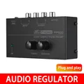 Ultra-Compact Phono Preamp Pre Amp Preamplifier With Level Volume Control 2xRCA Input 2xRCA Output