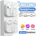Original Type C Headphones For Samsung Galaxy S22 S21 S20 FE S23 Ultra Wired Earphones A53 A52 A34